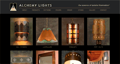 Desktop Screenshot of alchemylights.com
